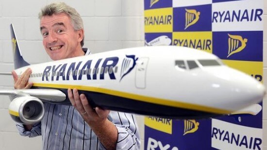 Ryanair enters the lottery business