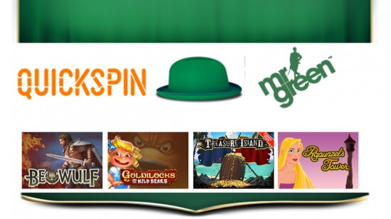 Mr. Green’s partnership with Quickspin