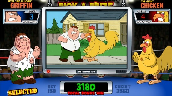 IGT’s Family Guy video slot