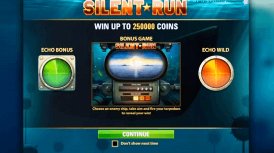 Silent Run: a submarine quest from NetEnt