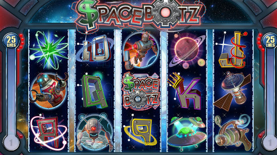 SpaceBotz video slot by Genesis Gaming