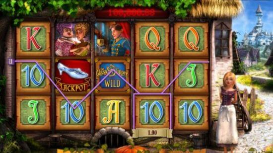 The Glass Slipper video slot live at William Hill