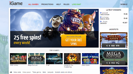 100 Euros Bonus and 100 Free Spins on Starburst from iGame Casino