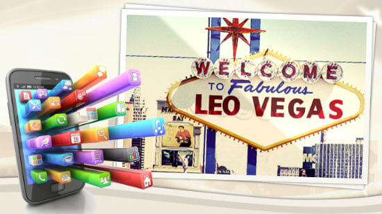 Leo Vegas, powered by Play’n Go for the mobile platform