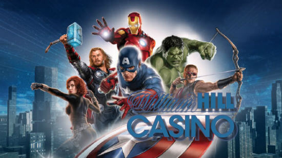 Hero mode: On! Play The Avengers at William Hill