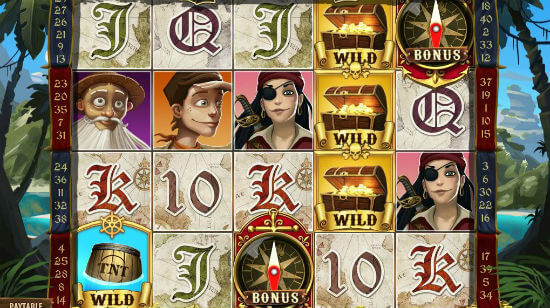 Grab Some Pieces of Eight Playing Treasure Island at Betsafe