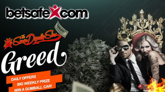 Get Greedy and Win Over  12,000 at Betsafe