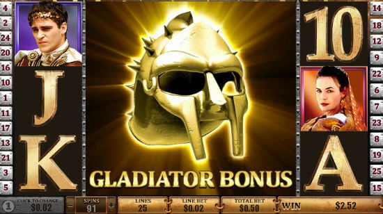 Gladiator Player Hits  2.3 m Jackpot at Winner