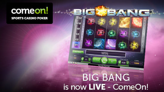 Big Bang is Set to Break Records at ComeOn! Casino