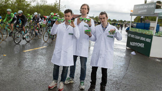 Paddy Power Clean Up Cycling’s Image with another PR Stunt