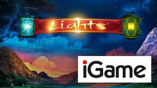 Get up to 300 Free Spins on Lights plus a  10 Bonus Every Day at iGame!