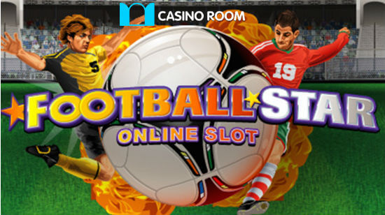 Get  500 and 100 Free Spins at Casino Room and Give Football Star a Go!