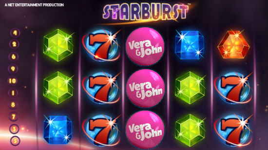Why Should You Play Starburst at Vera&John? Here are 33,819 Reasons!