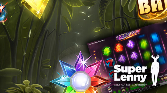 Get Your 10 Free Spins on Starburst and More at SuperLenny