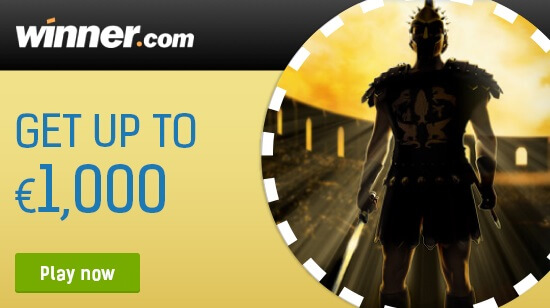 Winner Casino Bonuses Bring You Up to Â£1,000 in Welcome Bonus