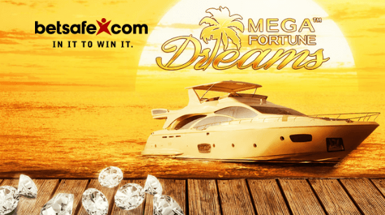 New Mega Fortune Dreams Goes Live at Betsafe!