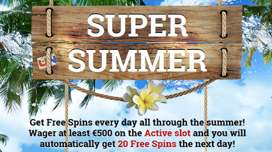 Free Spins at iGame Casino All Through the Summer