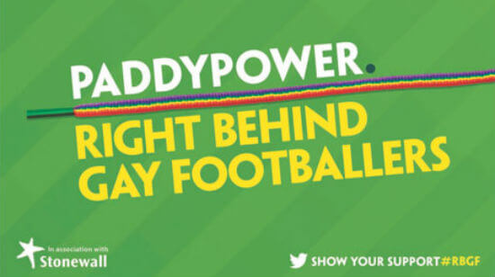 Paddy Power Join with Premier League Giants in Anti-Homophobia Drive