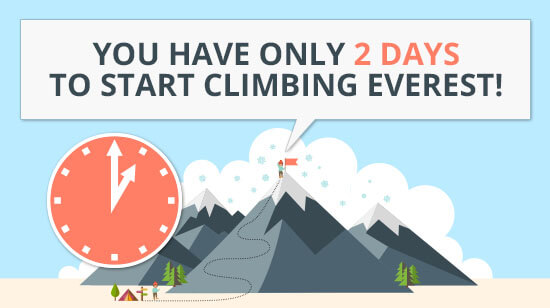 Just 2 More Days to Start Climbing Everest with LeoJackpot