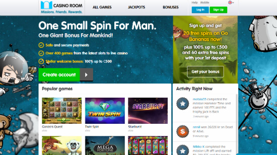 Revamping Casino Room: New Design, More Bonuses & New Games