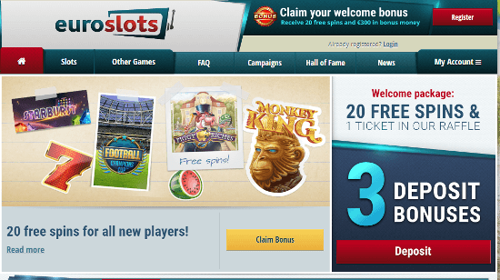 Euroslots is back with a brand new look!